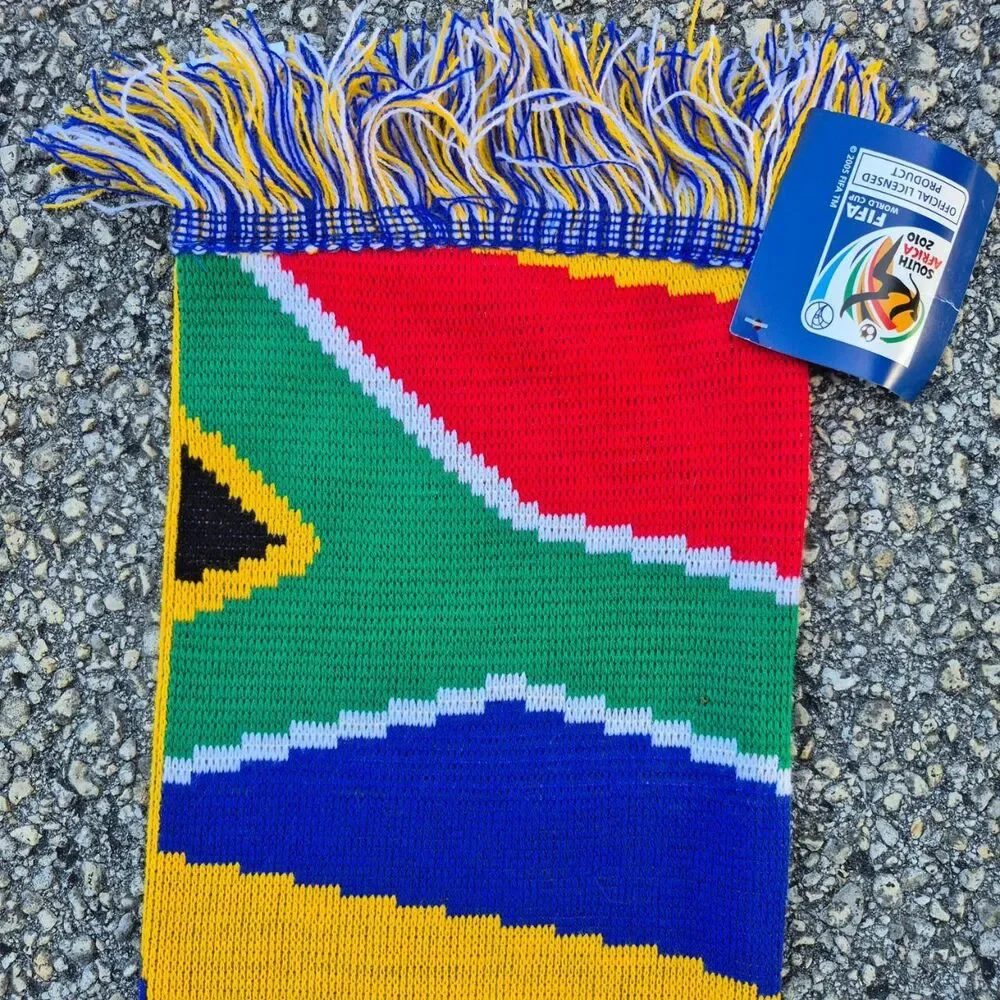 Fifa Men's Blue and Yellow Scarf-wraps